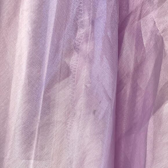 NWT Vintage 90’s Scott McClintock Purple Taffeta Beaded Gown Prom Dress Size 4 - Picture 6 of 12